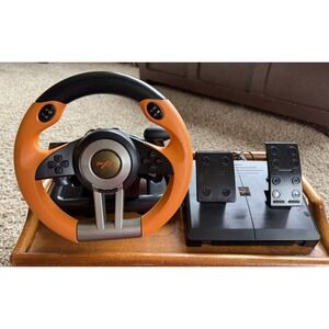 PXN V3 Pro Steering Wheel and Pedal Set for Xbox, Playstation and PC